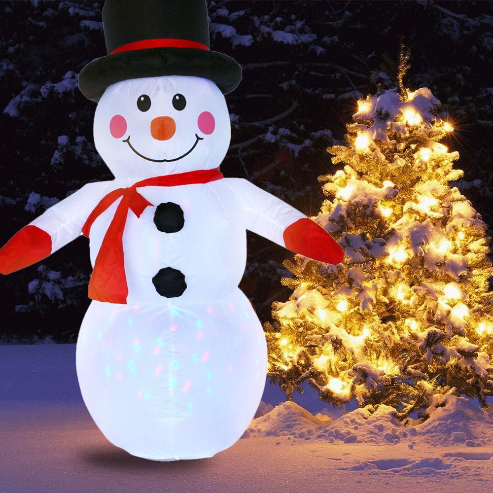 Hallmark Weihnachtskarte Mit Aufblasbarem Schneemann – 22,8 X 15,9 Cm, Plastikfrei, Inkl. Umschlag