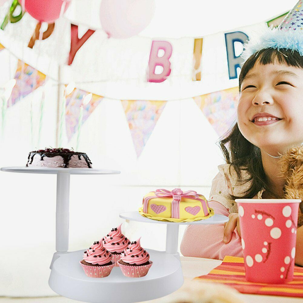 Mehrstöckige Kuchenständer Aus Kunststoff – Perfekt Für Cupcakes & Desserts