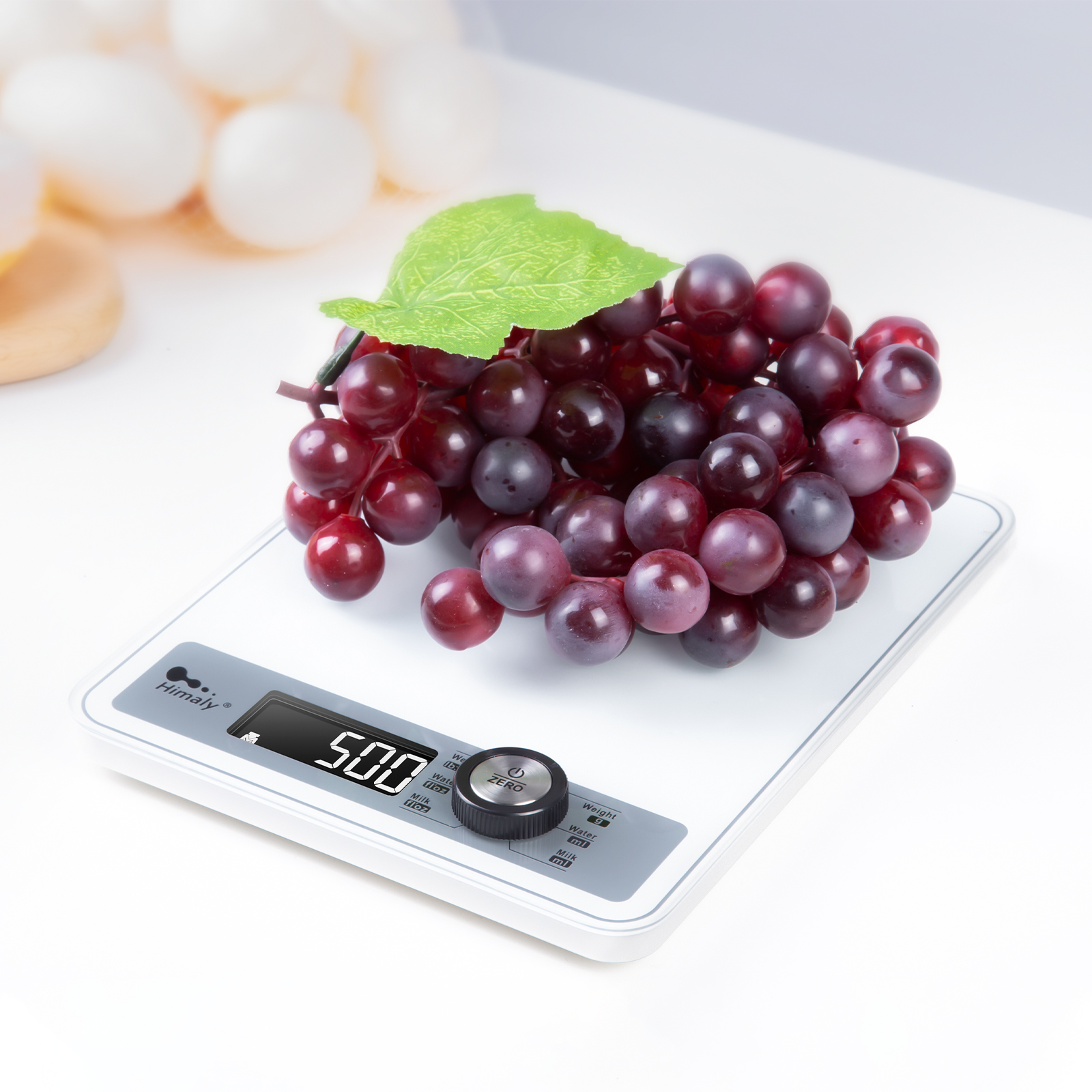 Digital Electronic Kitchen Scale 5000g / 11 lb LCD Steel Food Diet Weigh Balance