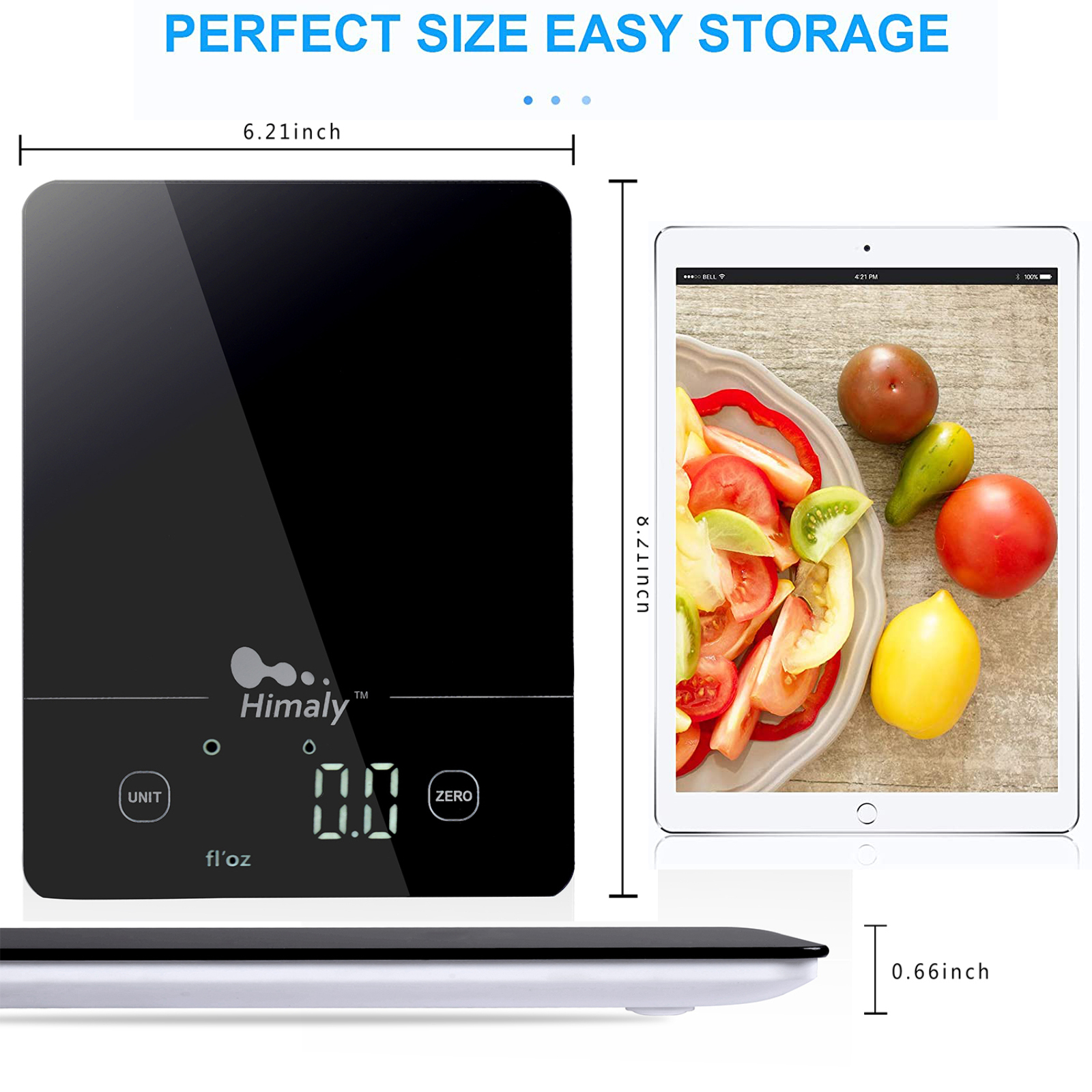 Digital Electronic Kitchen Scale 5000g / 11 lb LCD Steel Food Diet Weigh Balance