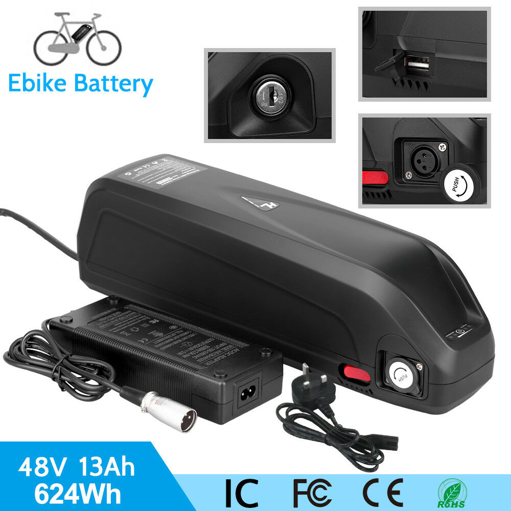 48v 13ah E Bike Battery Electric Bicycle Li Ion Pack Lockable Wusb Charge Port 6924517973371 Ebay 3105