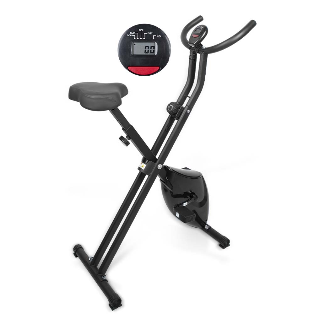 LCD Heimtrainer Cardio Fitness Fahrrad Hometrainer