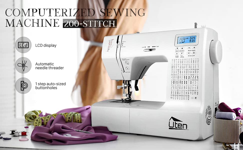 Mini Handheld Cordless Sewing Machine Hand Held Thread Stitch Clothes  Portable